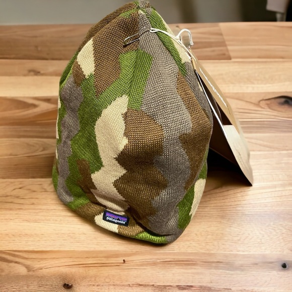 Patagonia Accessories - New with tag Patagonia Camo Beanie one size